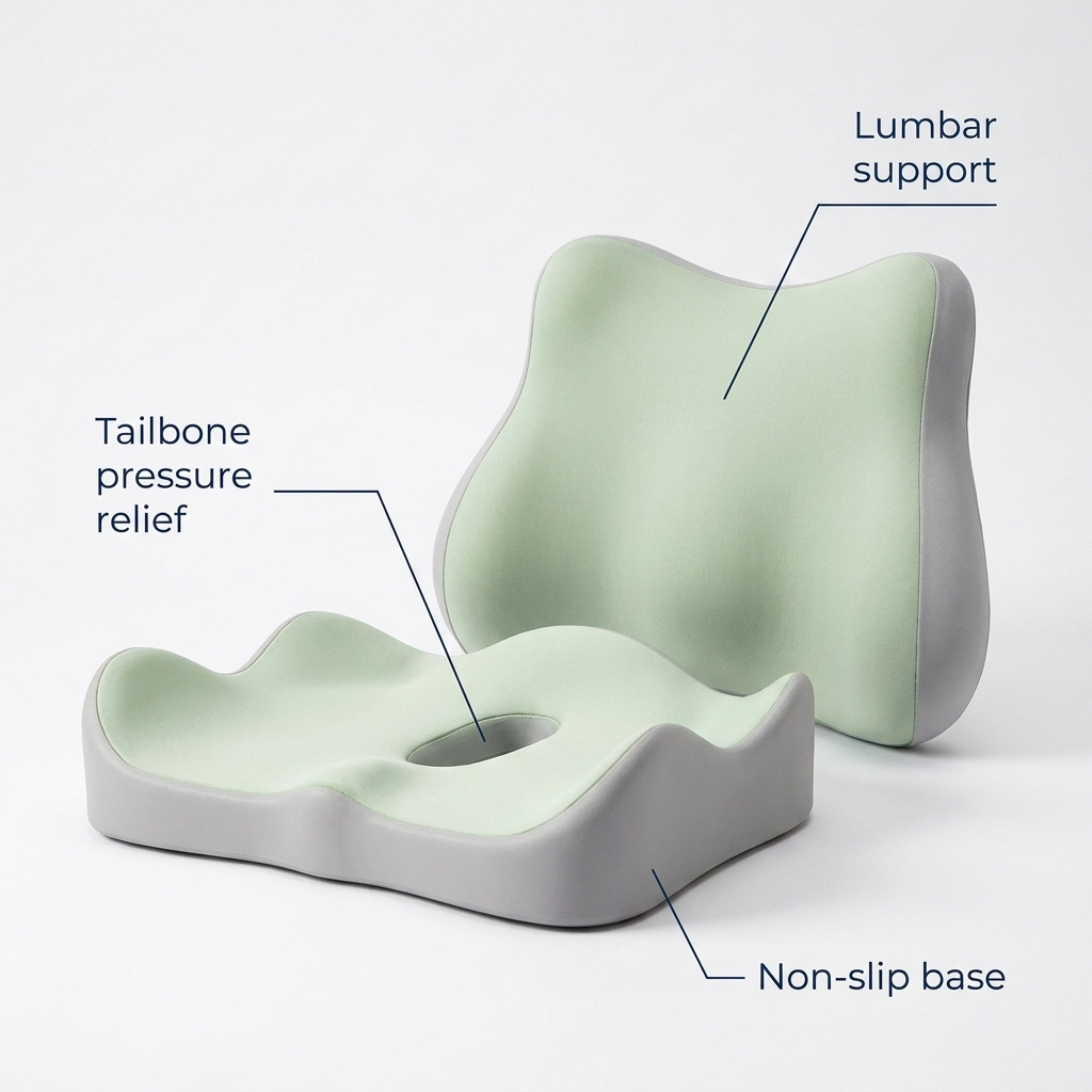 Varlio ComfortSeat™ – Seat & Lumbar Support System